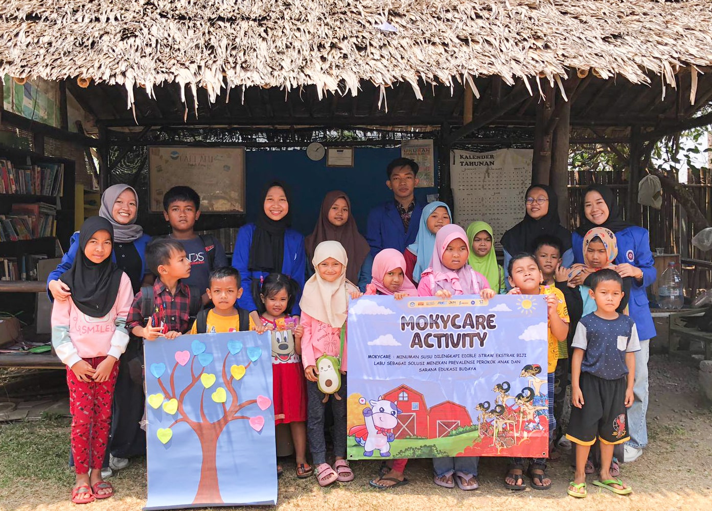 Upaya Selamatkan Generasi Alpha dari Asap Rokok, Mahasiswa UTY bersama Komunitas Kagem Jogja Gelar Sosialisasi Bahaya Rokok di Dusun Dayakan