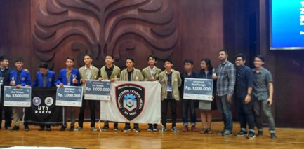 Tim UTY Jadi Best Pilot dan Juara 2 Lomba Aeromodelling UI 2018