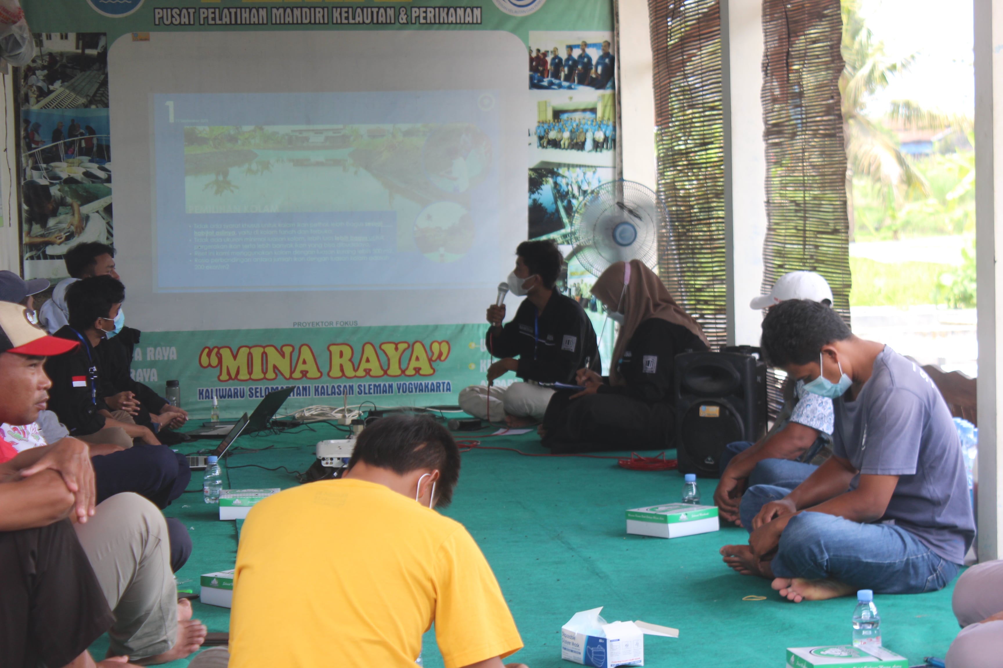 Mahasiswa UTY Kembali Selenggarakan Sosialisasi mengenai Potensi dan Cara Budidaya Ikan Cethol bagi Warga Desa Selomartani