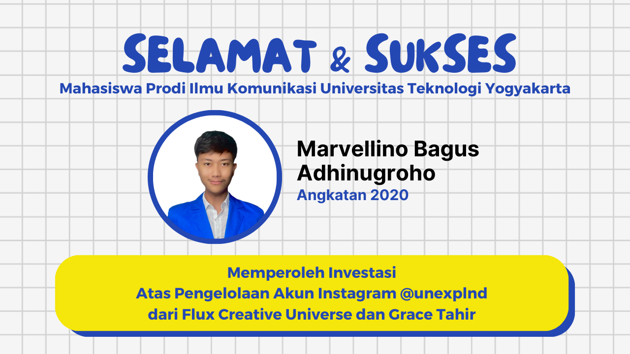Mahasiswa Ilmu Komunikasi UTY Peroleh Investasi dari Flux Creative Universe dan Grace Tahir